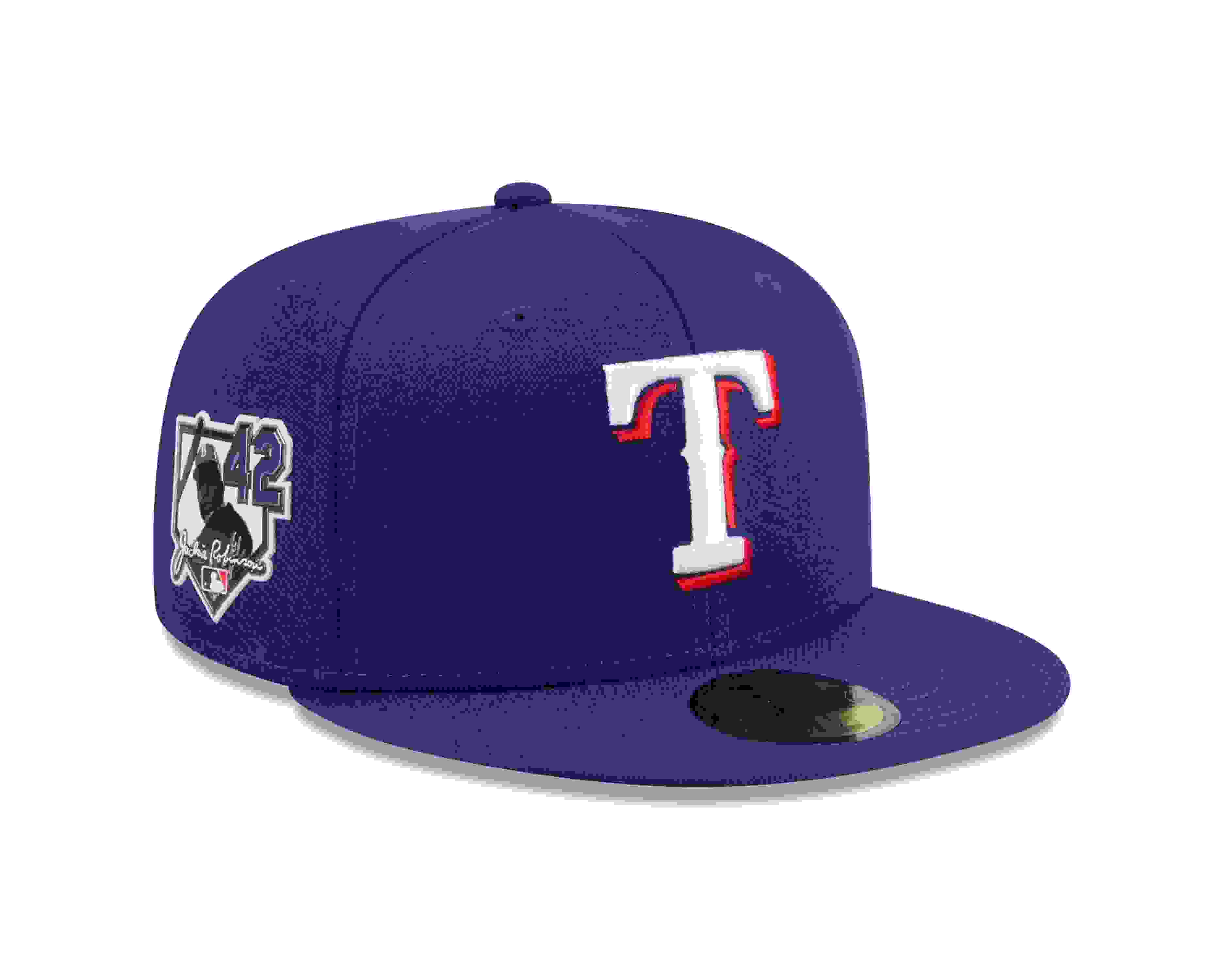 New Era Texas Rangers 59FIFTY Jackie Robinson Royal Fitted Hat
